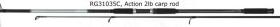 Osprey 3 section carp rods. High carbon blank carp rods. Carp rods from 2.5 to 3.5lbs